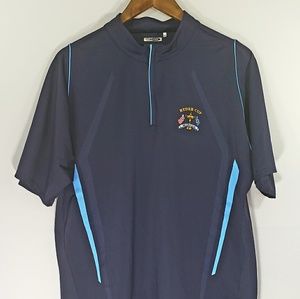 ADIDAS Golf Shirt Large ClimaCool Ryder Cup